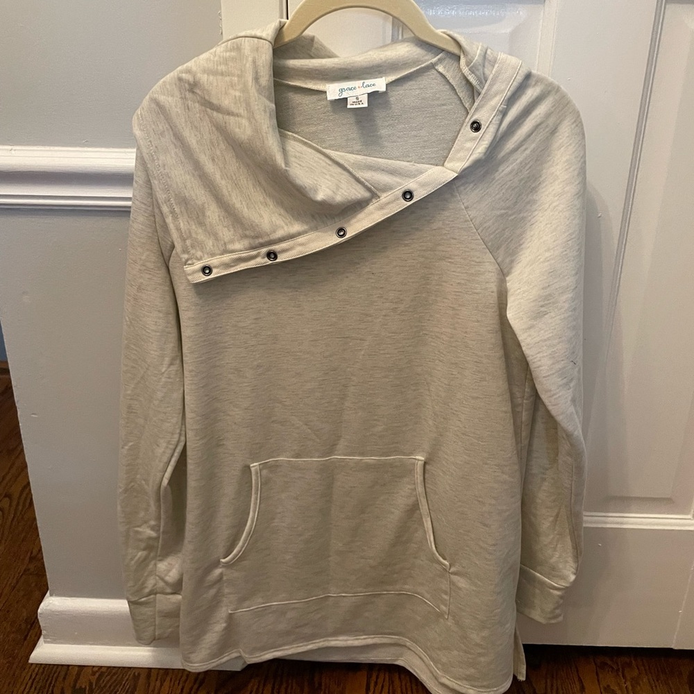 Grace & lace Snap up cover up tunic SMALL